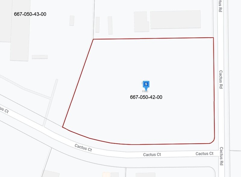 2548 Cactus Rd, San Diego, CA à louer - Plan cadastral – Image 2 sur 7