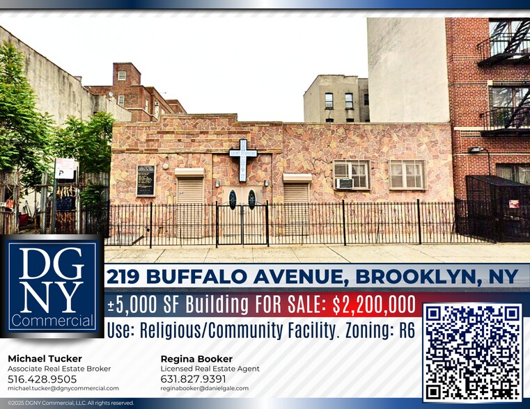219 Buffalo Ave, Brooklyn, NY à vendre - Photo de l’immeuble – Image 2 sur 9