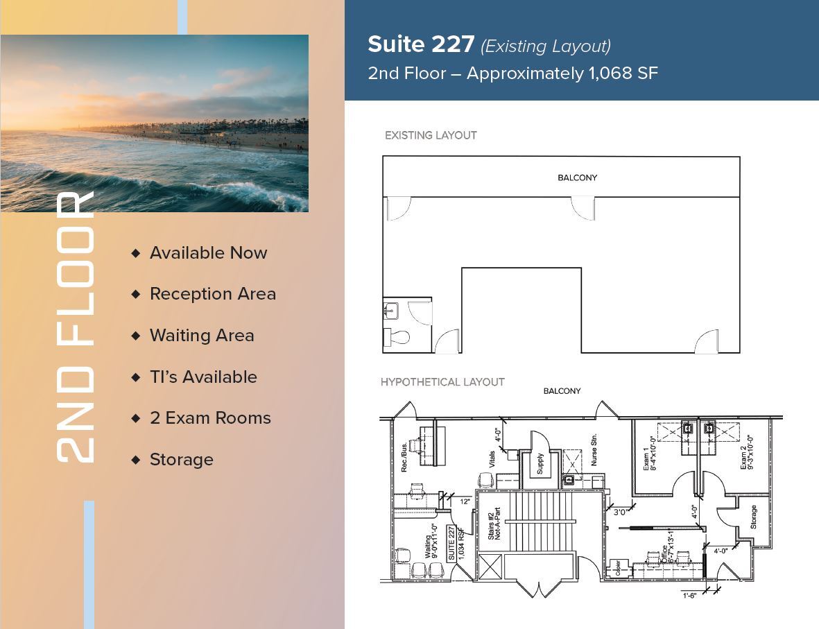17742 Beach Blvd, Huntington Beach, CA à louer Plan d’étage– Image 1 sur 1