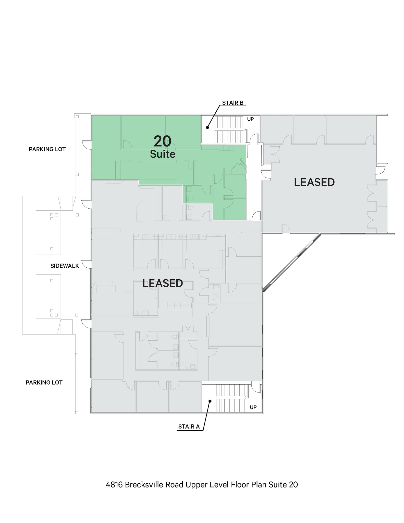 4816 Brecksville Rd, Richfield, OH à louer Plan d’étage– Image 1 sur 1