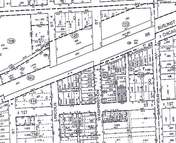 11-21 E 1st St, Hinsdale, IL à vendre - Plan cadastral – Image 2 sur 23