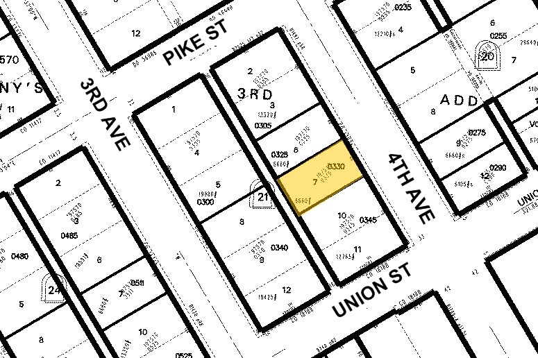 1417 4th Ave, Seattle, WA à louer - Plan cadastral – Image 2 sur 4