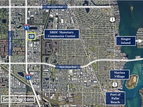 8011 Monetary Dr, Riviera Beach, FL - VUE AÉRIENNE  vue de carte