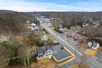 197 Norwich New London Tpke, Uncasville, CT - VUE AÉRIENNE  vue de carte - Image1