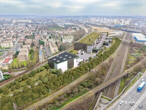 Bondy, SSD - Vue aérienne  vue de carte