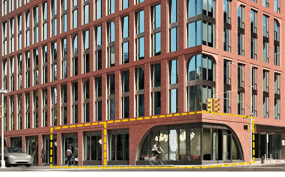 Local commercial dans à louer - Photo de l’immeuble – Image 1 sur 6