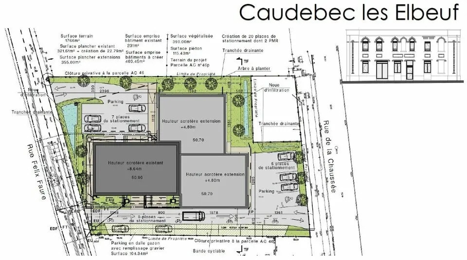 Local commercial dans Caudebec-lès-Elbeuf à louer - Photo de l’immeuble – Image 2 sur 6