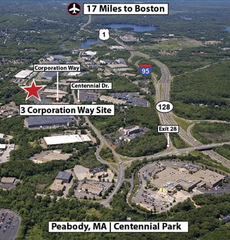 Plus de détails pour 3 Corporation Way, Peabody, MA - Bureau à louer
