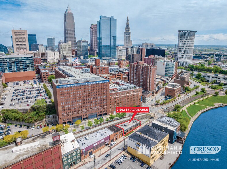 1313 Old River Rd, Cleveland, OH à louer - Photo de l’immeuble – Image 1 sur 12