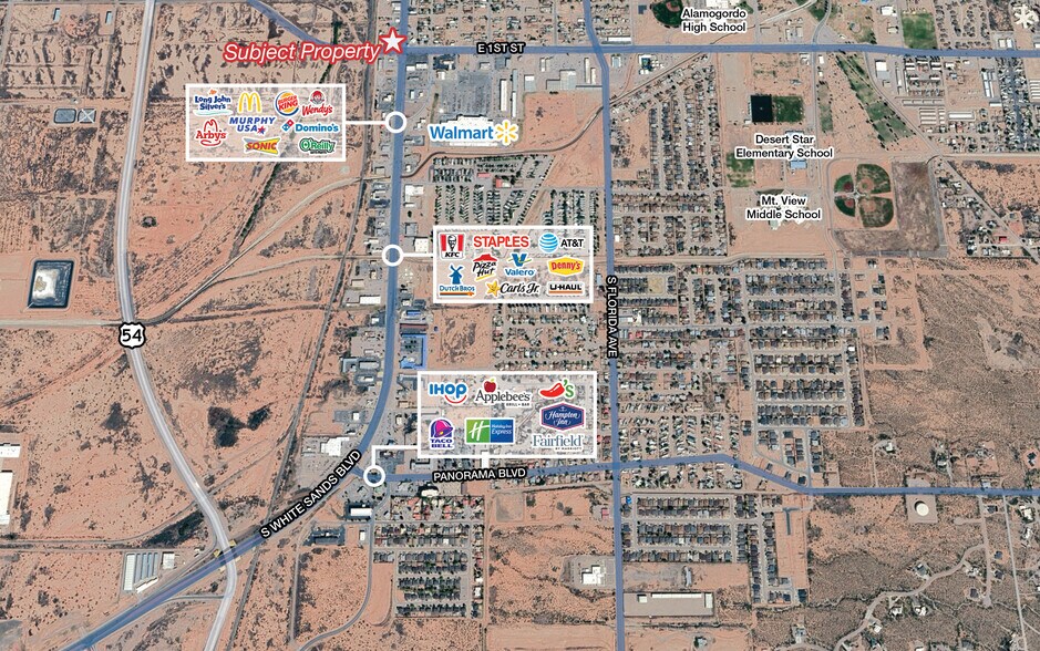 101 N White Sands Blvd, Alamogordo, NM à louer - Photo de l’immeuble – Image 2 sur 3