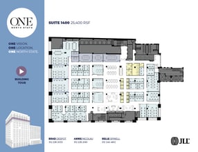 1 N State St, Chicago, IL à louer Plan d’étage– Image 1 sur 1