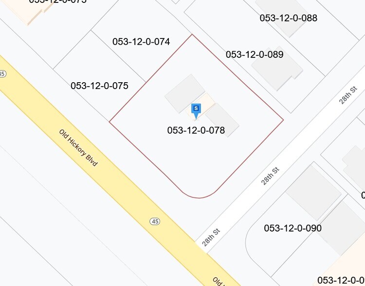 2617 Old Hickory Blvd, Old Hickory, TN à vendre - Plan cadastral – Image 3 sur 3