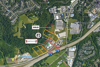 660 Dolwick Rd, Erlanger, KY - VUE AÉRIENNE  vue de carte