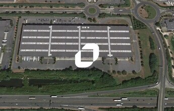 Lieusaint - Vue aérienne  vue de carte