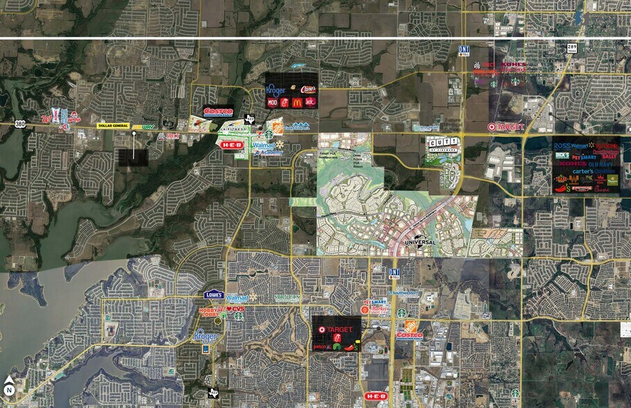 26790 E US Highway 380, Little Elm, TX à vendre - Aérien – Image 3 sur 6