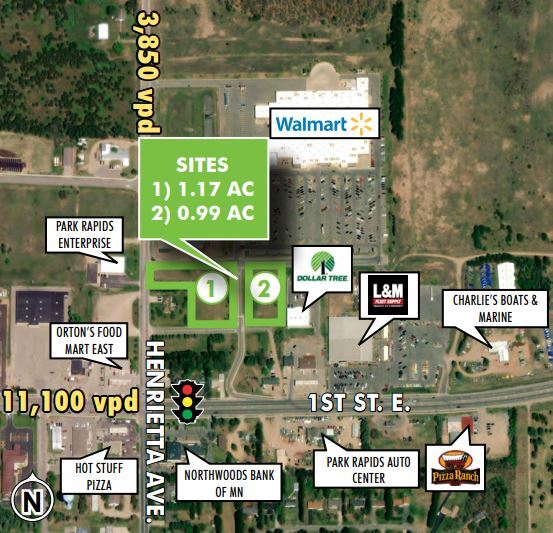 1303 Charles St, Park Rapids, MN à vendre - Photo de l’immeuble – Image 1 sur 2