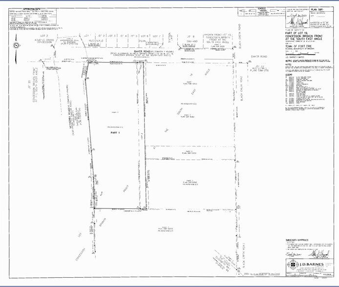Netherby Rd, Fort Erie, ON à vendre - Plan cadastral – Image 3 sur 4