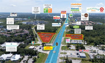 US 192 (W Irlo Bronson Memorial Hwy), Kissimmee, FL - VUE AÉRIENNE  vue de carte - Image1