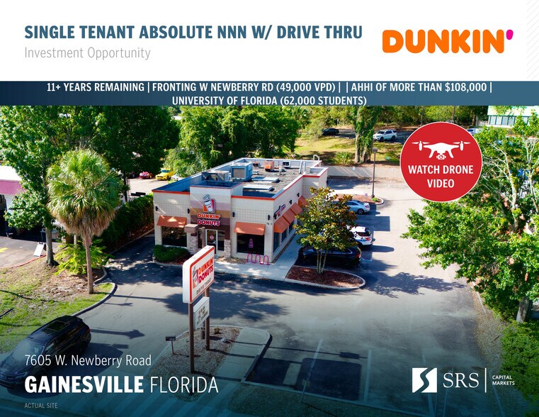 7605 W Newberry Rd, Gainesville, FL à vendre - Photo de l’immeuble – Image 1 sur 6