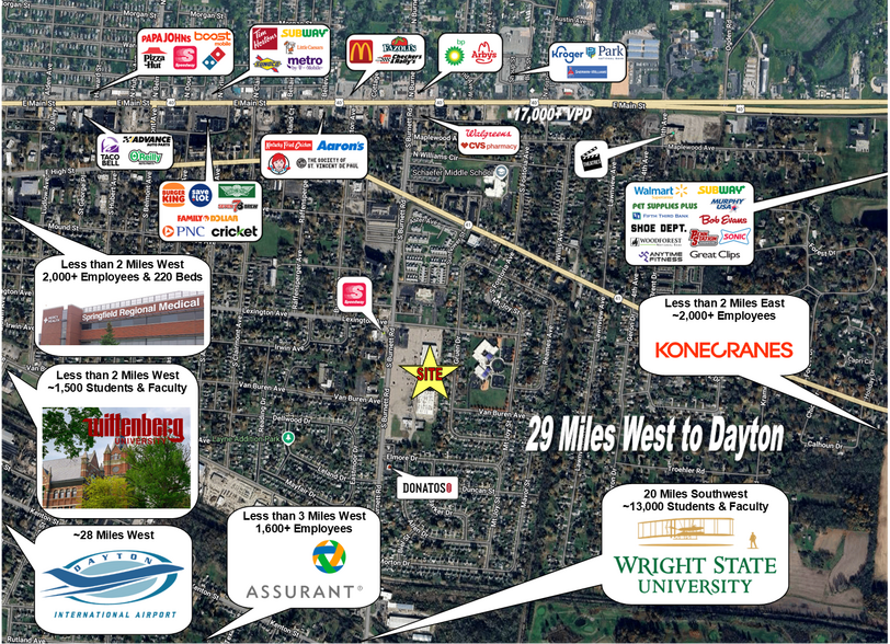 432-634 S Burnett Rd, Springfield, OH à vendre - Photo de l’immeuble – Image 2 sur 17