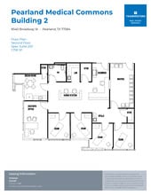 8540 Broadway St, Pearland, TX à louer Plan d’étage– Image 1 sur 1