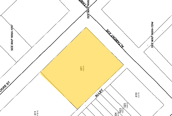 3015 W Moore St, Richmond, VA à louer - Plan cadastral – Image 2 sur 6