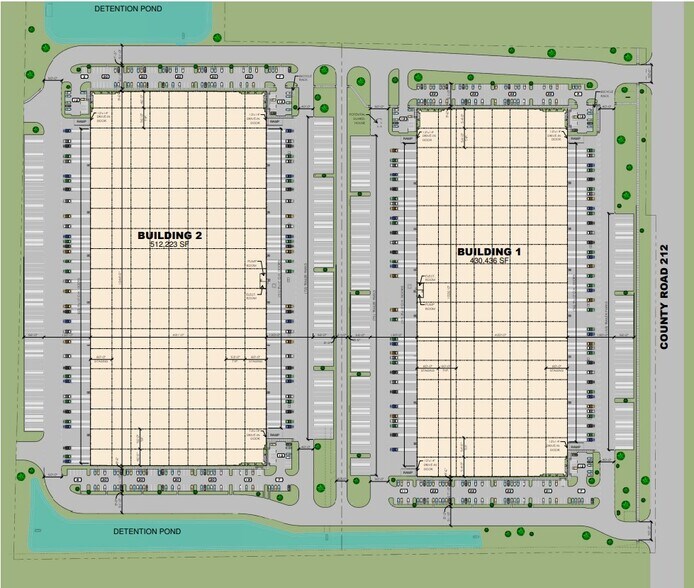 County Road 212, Forney, TX à louer - Plan de site – Image 2 sur 8