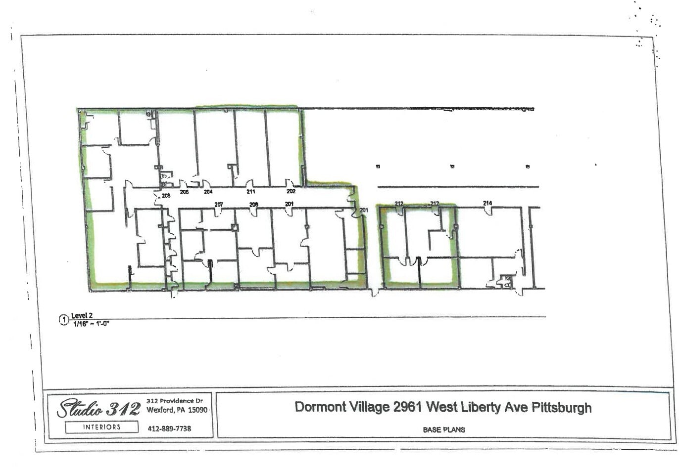 2961-2973 W Liberty Ave, Pittsburgh, PA à louer Plan d’étage– Image 1 sur 1