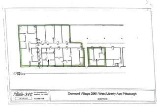 2961-2973 W Liberty Ave, Pittsburgh, PA à louer Plan d’étage– Image 1 sur 1