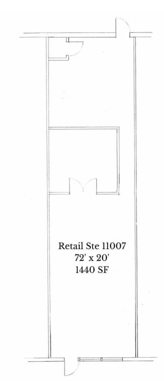 10005-10015 Grand Ave, Franklin Park, IL à louer Plan d’étage– Image 1 sur 1
