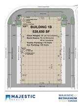 3051 Commerce Center Blvd, Bethlehem, PA à louer Plan de site– Image 1 sur 1