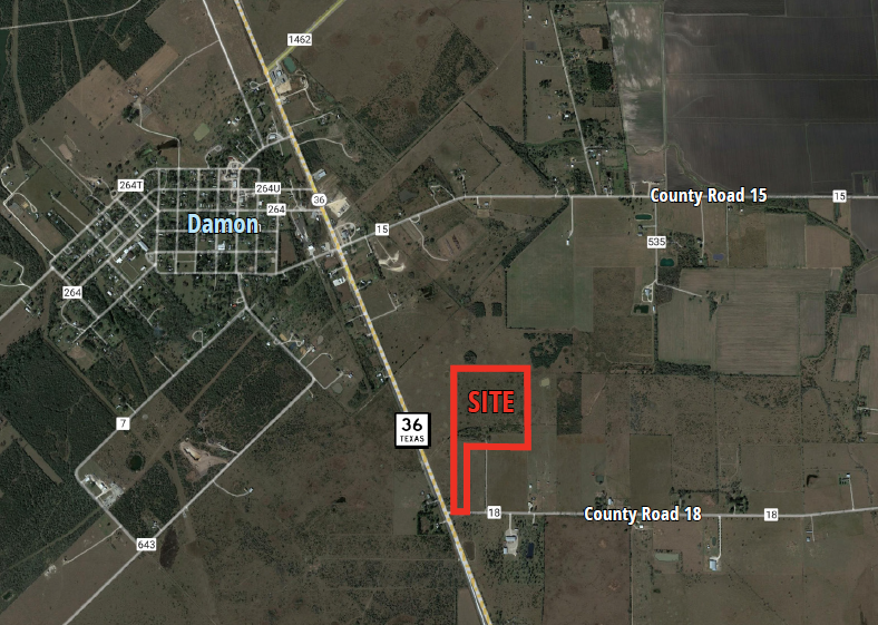Hwy 36 & County Rd 18, Damon, TX à vendre - Photo de l’immeuble – Image 1 sur 2