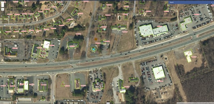 401 E Pulaski Hwy, Elkton, MD - Vue aérienne vue de carte