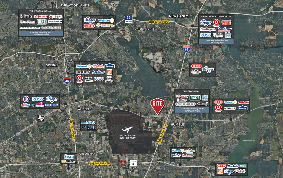 NWQ FM 1960 Bypass Road West and Townsen Blvd, Humble, TX à louer - Photo de l’immeuble – Image 2 sur 4