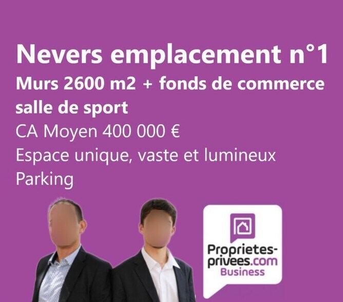 Local d'activités dans Nevers à vendre - Photo de l’immeuble – Image 1 sur 4