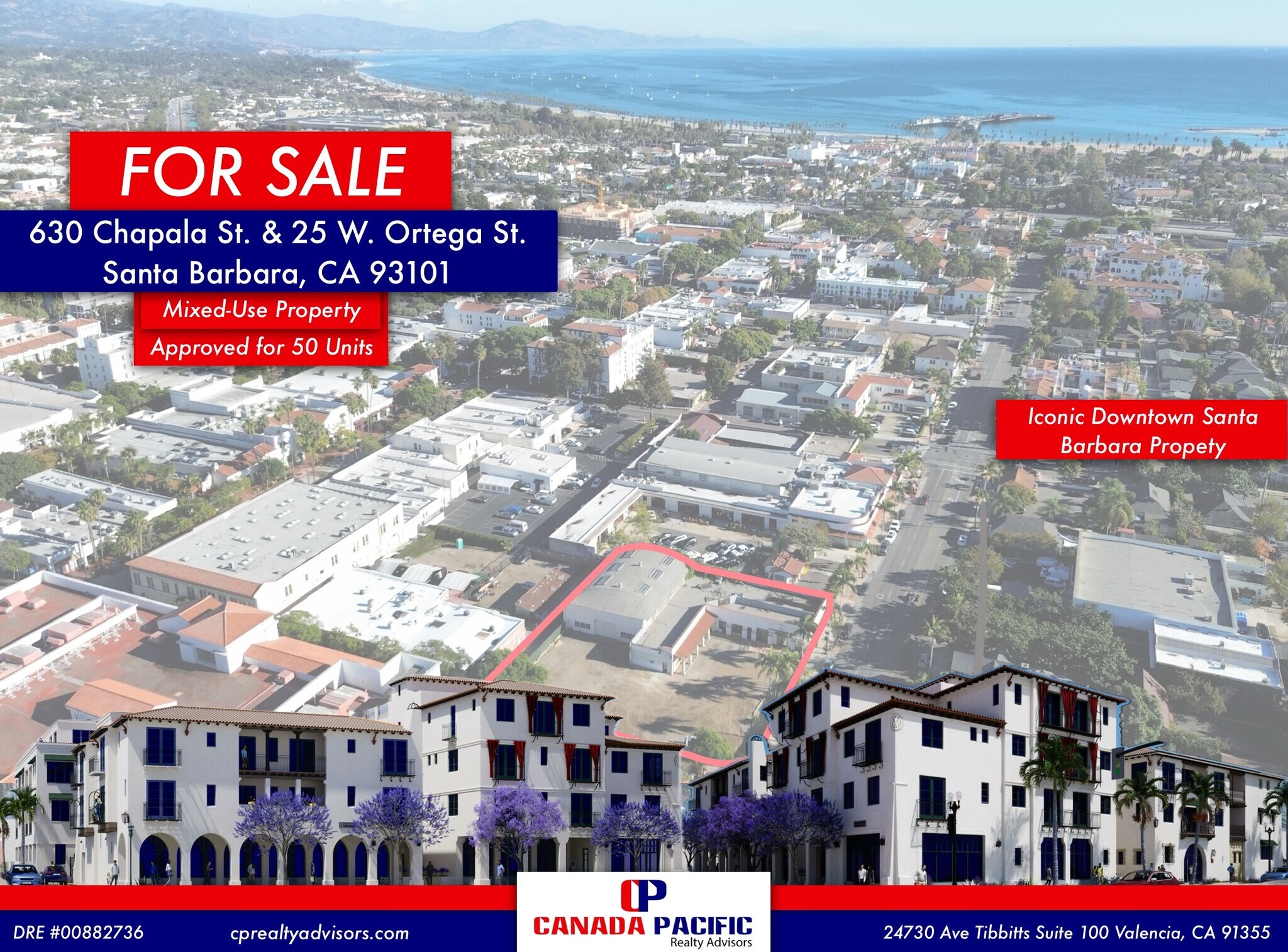 630 Chapala St, Santa Barbara, CA à vendre Photo de l’immeuble– Image 1 sur 4