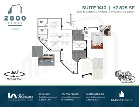 2800 N Central Ave, Phoenix, AZ à louer Plan d’étage– Image 1 sur 1