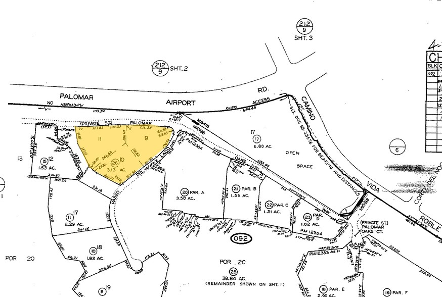 1959 Palomar Oaks Way, Carlsbad, CA à louer - Plan cadastral – Image 2 sur 14