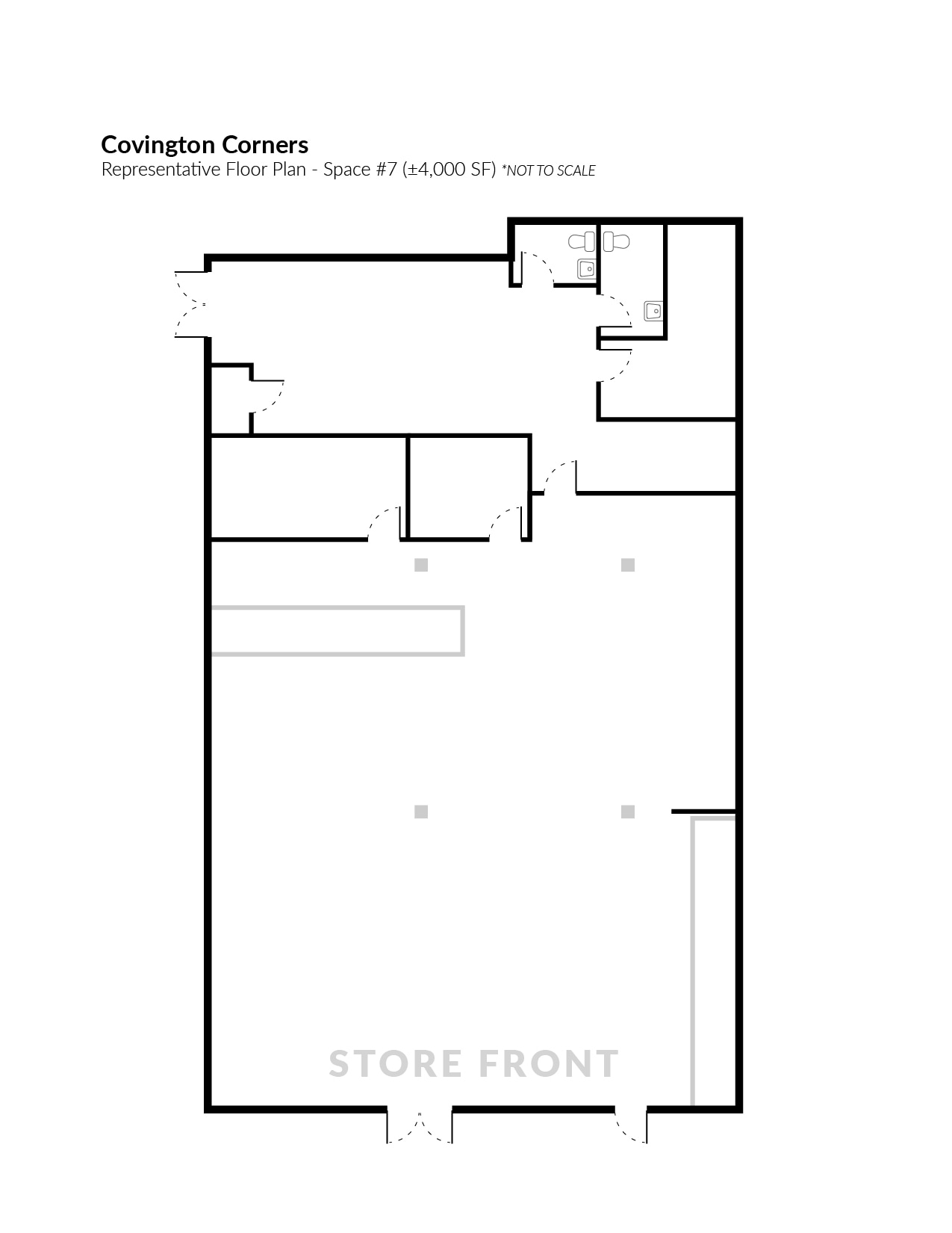 3153-3215 Elm St N, Covington, GA à louer Plan d’étage– Image 1 sur 12