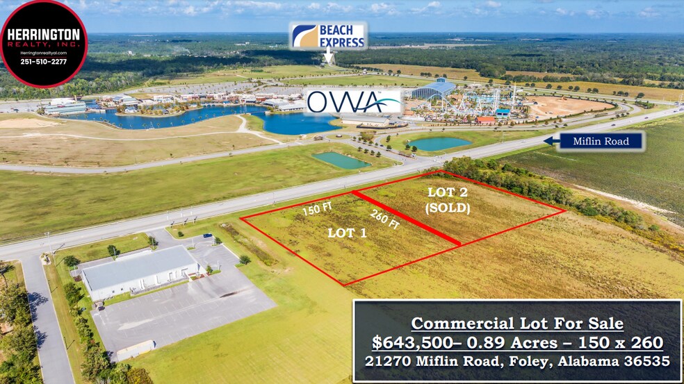 21270 Miflin Rd, Foley, AL à vendre - Photo de l’immeuble – Image 1 sur 3