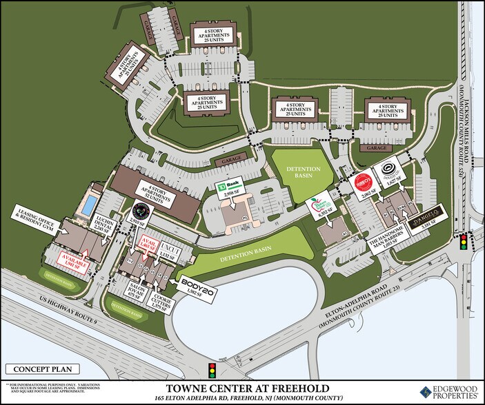3300 US Highway 9, Freehold, NJ à louer - Plan de site – Image 2 sur 11