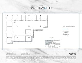 2443 Warrenville Rd, Lisle, IL à louer Plan d’étage– Image 1 sur 1
