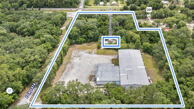 19450 E County Road 1474, Hawthorne, FL - VUE AÉRIENNE  vue de carte