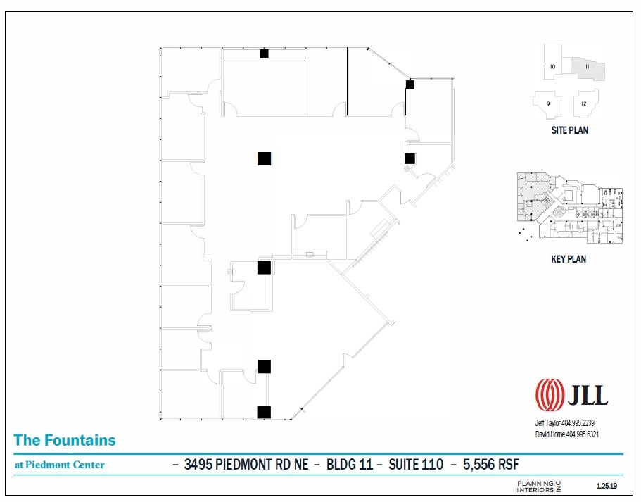 3495 Piedmont Rd NE, Atlanta, GA à louer Plan d’étage– Image 1 sur 1