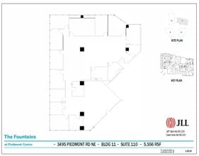 3495 Piedmont Rd NE, Atlanta, GA à louer Plan d’étage– Image 1 sur 1