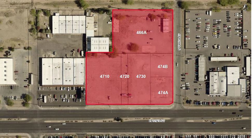 4545 E 22nd St, Tucson, AZ à vendre - Aérien – Image 3 sur 10