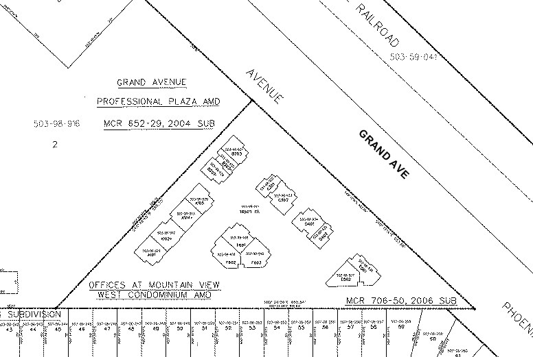 13945 W Grand Ave, Surprise, AZ à louer - Plan cadastral – Image 3 sur 12
