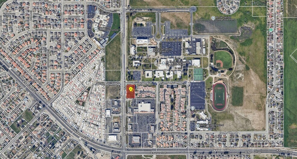 0 N State St, San Jacinto, CA à vendre - Aérien – Image 2 sur 2