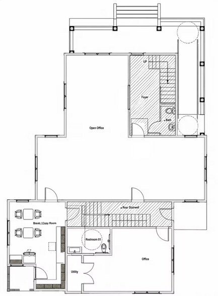 1016 E California St, Gainesville, TX à vendre - Plan d’étage – Image 2 sur 10