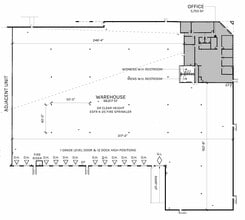 10509 Business Dr, Fontana, CA à louer Plan d’étage– Image 2 sur 2